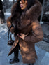 Long Coat "WINTER WEAR FC83" - CHOCO
